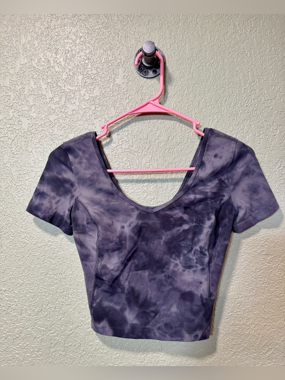 Lululemon Align Cropped Diamond Dye Top size 2